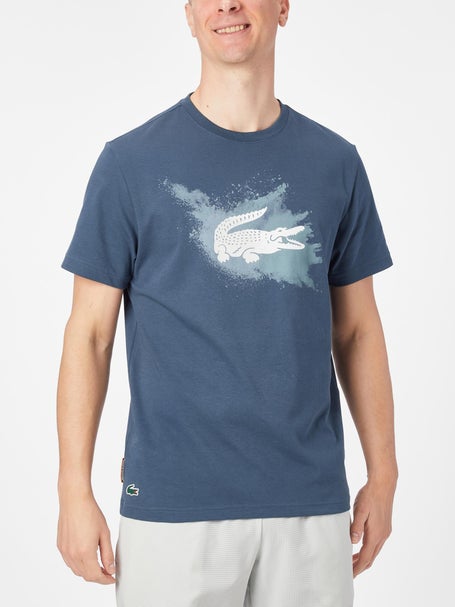 Camiseta manga corta hombre Lacoste Roland Garros Croc Animation