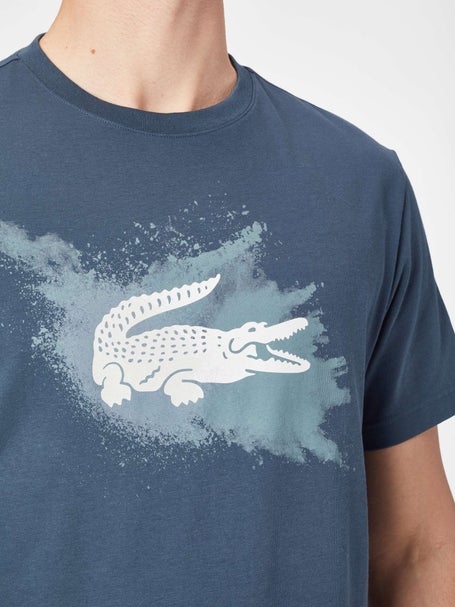 Lacoste Mens Roland Garros Croc Animation T-Shirt