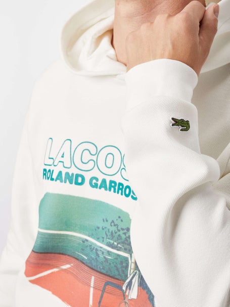 Sweat à capuche Homme Lacoste Roland Garros Club Total Padel