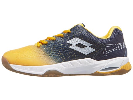 Lotto Superrapida 100 Padel\Yellow/Wh/Blue Mens Shoes