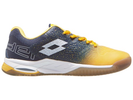 Lotto Superrapida 100 Padel\Yellow/Wh/Blue Mens Shoes