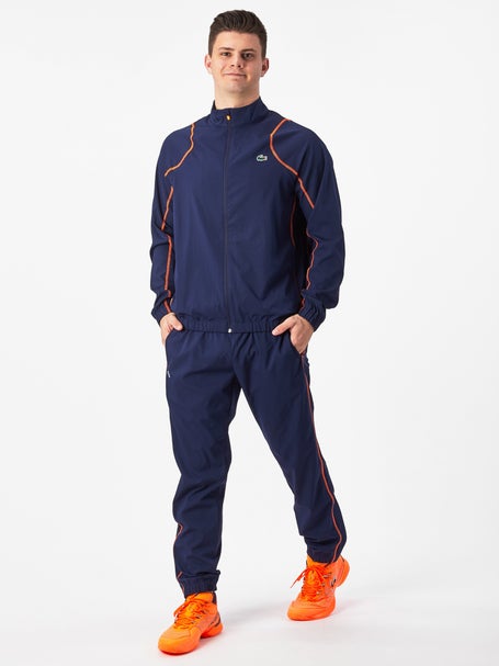 Lacoste Sport SPORTS HOODED TRACKSUIT - Tracksuit - black 