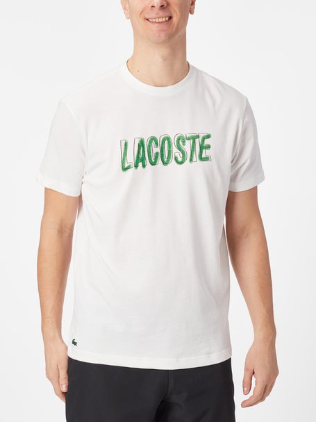 Camiseta manga corta hombre Lacoste Wording Primavera