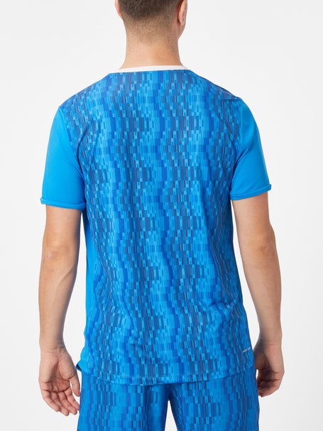 Lotto Mens Spring Tech Melbourne Print Crew 
