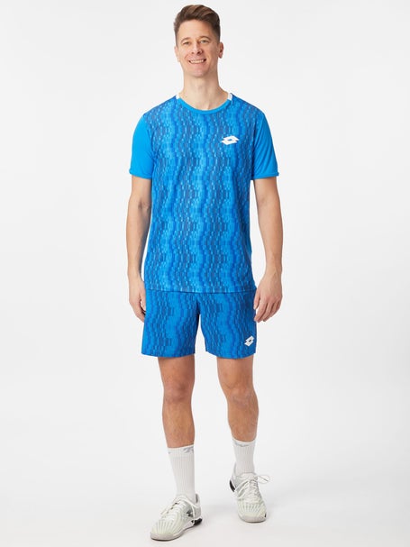 Lotto Mens Spring Tech Melbourne Print Crew 