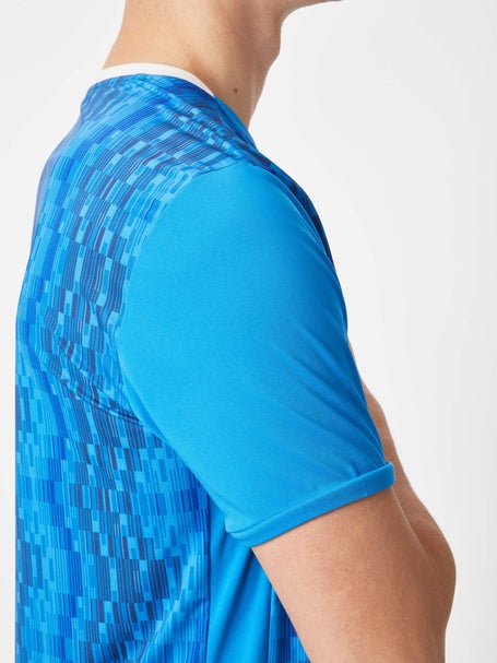 Lotto Mens Spring Tech Melbourne Print Crew 