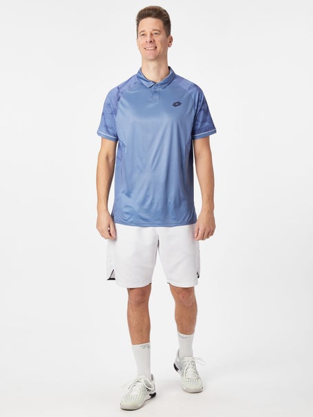 Lotto Mens Fall Marble Tech Polo