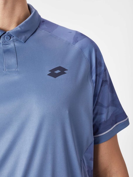 Lotto Mens Fall Marble Tech Polo