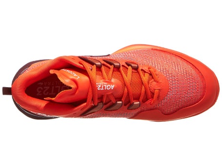 Lacoste AG-LT 23 Ultra Clay\Orange/Burgundy Mens Shoes