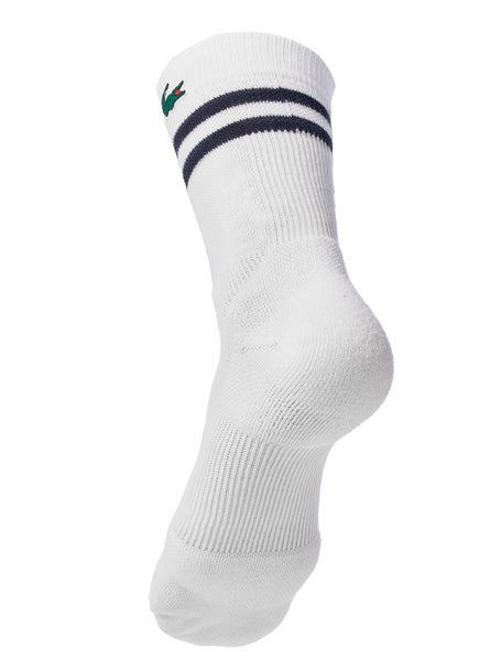 Lacoste Spring Performance Socks - White/Navy