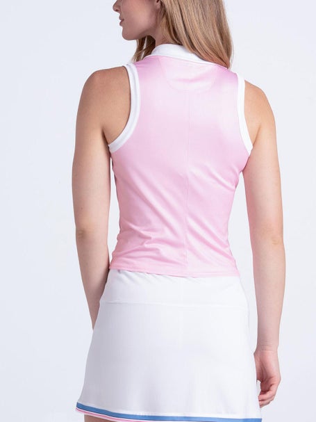 Lucky in Love Womens Rewind Polo Tank