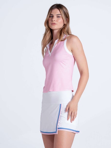 Lucky in Love Womens Rewind Polo Tank