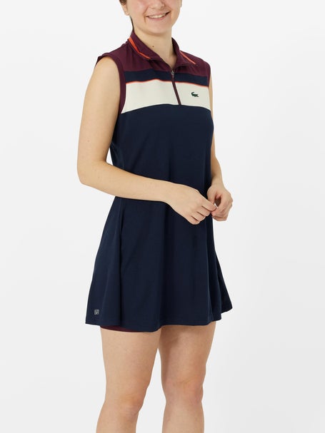 sleeveless lacoste dress