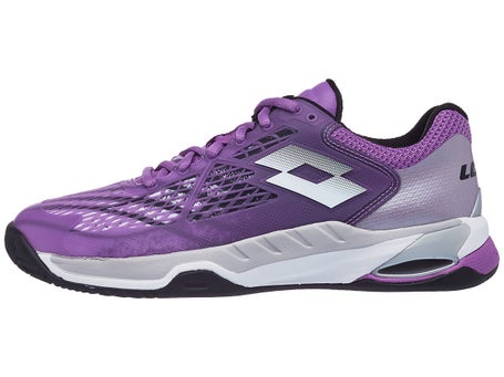 Lotto Mirage 100 Clay\Purple/Silver Womens Shoes