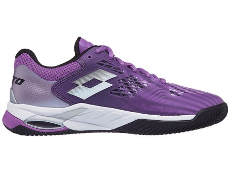 Lotto Mirage 100 Clay\Purple/Silver Womens Shoes