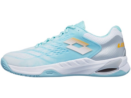 Lotto Mirage 100 Clay\White/Saffron/White Womens Shoes