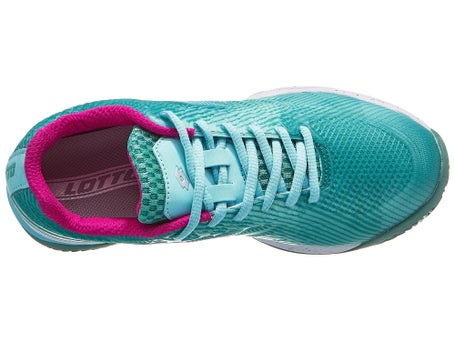 Lotto Mirage 300 Clay\Blue/Green/Pink Womens Shoes