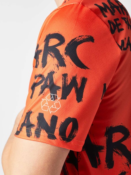 Marc De Paw Mens Milano Orange Brush Crew