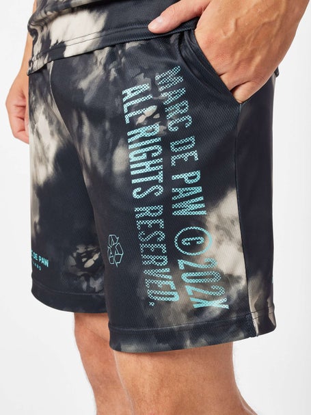 Marc De Paw Mens Tie-Dye Dark 7 Short