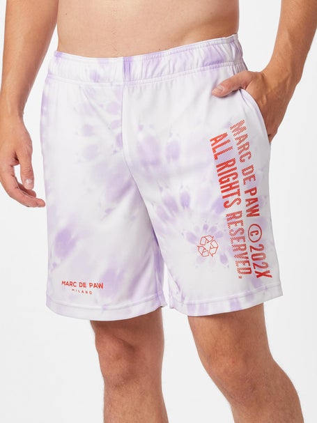 Marc De Paw Herren Tie Dye Lavender Shorts 18cm