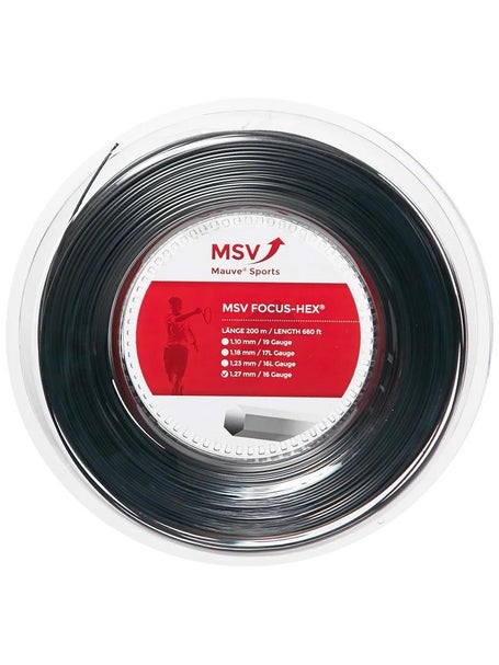 MSV Focus HEX 1.27 String Reel - 200m