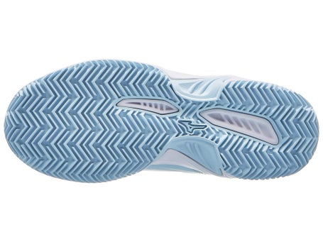 Mizuno Break Shot 5 Clay\Ice Water/Yellow Junior Shoes