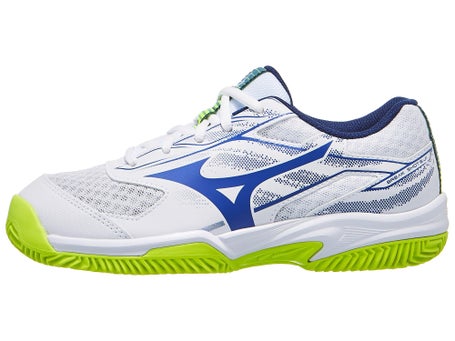Mizuno Break Shot 5 Clay\White/Blue/Yellow Junior Shoes