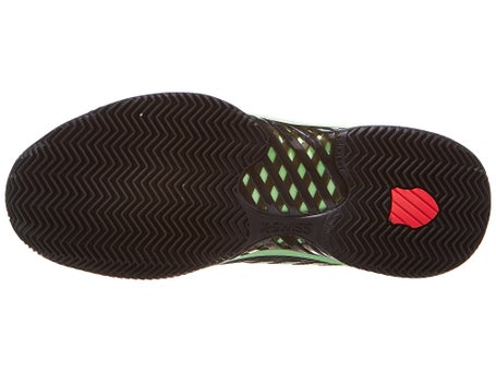 KSwiss Hypercourt Express 2 Clay\Blk/Grn/Lava Men Shoe