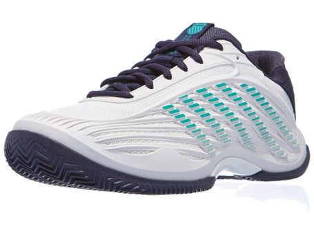 Scarpe KSwiss Hypercourt Express 3 Bianco Crb Baltic Uomo TERRA BATTUTA