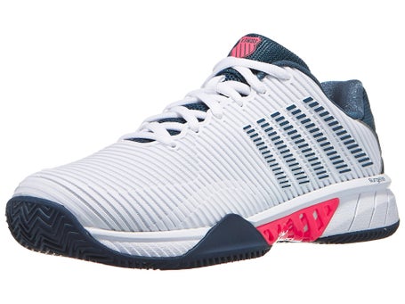 Zapatillas hombre KSwiss Hypercourt Express 2 Wh Star Neon TIERRA BATIDA
