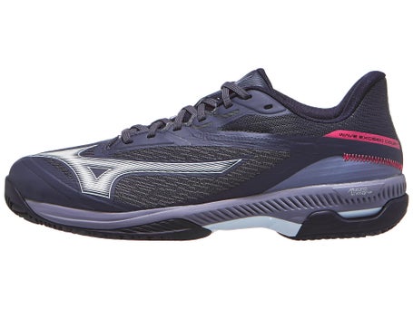 Mizuno Wave Exceed Court Clay\Grey/White/Blue Men Shoe