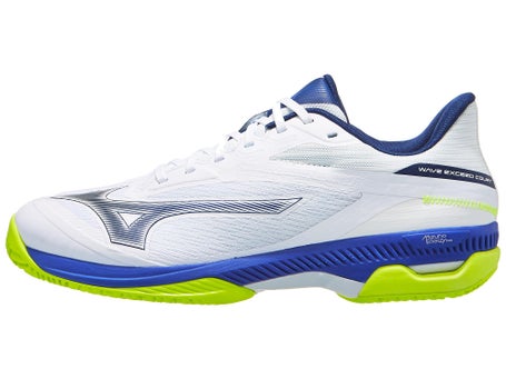 Mizuno Wave Exceed Court Clay\White/Blue/Yel Men Shoe