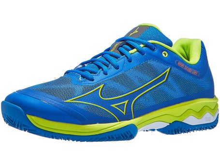 Aniquilar congelador antiguo Zapatillas hombre Mizuno Wave Exceed Light Azul/Lima PÁDEL | Total Padel