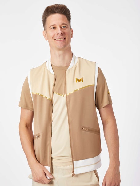 Mouratoglou Apparel Mens Paris Zipper Vest