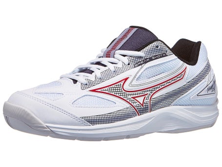 Mizuno Break Shot 4 Carpet\White/Salsa Mens Shoes