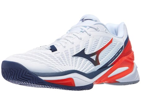 Mizuno Neo Ace AC\White/Blue/Orange Men Shoes