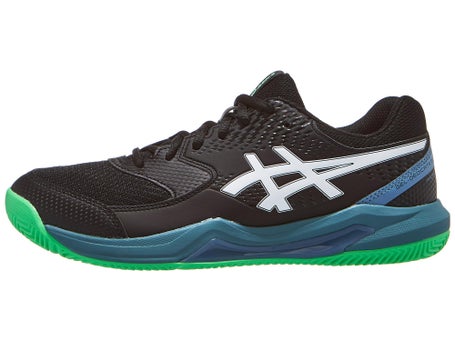Asics Gel Dedicate 8 Padel\Black/Vital Pine Mens Shoes