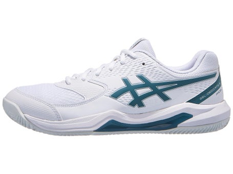 Asics Gel Dedicate 8 Padel\White/Misty Pine Mens Shoes