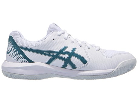 Asics Gel Dedicate 8 Padel\White/Misty Pine Mens Shoes