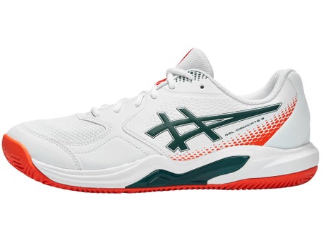 Asics Gel Dedicate 9 Padel\Wh/Jewel Green Mens Shoes