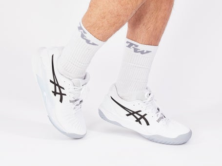  ASICS Men's Gel-Resolution 9 Tennis Shoe, 6, White/Black