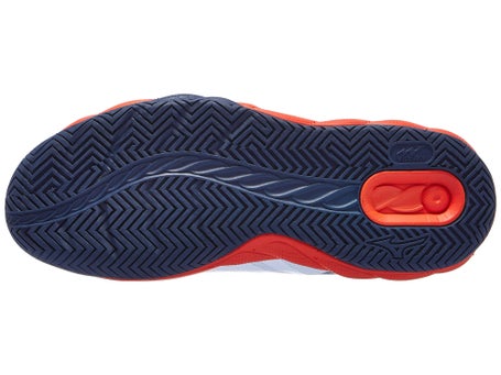 Mizuno Wave Enforce Court 2 AC\Wh/Blue/Orange Men Shoes