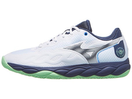 Mizuno Wave Enforce Court AC\Wht/Mint/Indigo Men Shoes