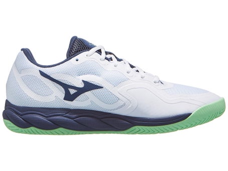 Mizuno Wave Enforce Court AC\Wht/Mint/Indigo Men Shoes