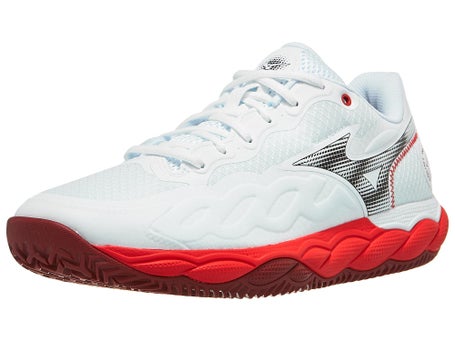 Mizuno Wave Enforce Court Clay\Red/White Men Shoes