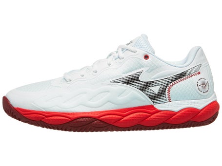 Mizuno Wave Enforce Court Clay\Red/White Men Shoes