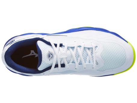 Mizuno Wave Enforce Court Clay\White/Blue/Yel Men Shoes