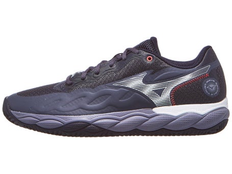 Mizuno Wave Enforce Court Clay\Grey/White/Blue Men Shoe