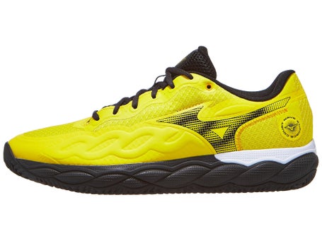 Mizuno Wave Enforce Court Clay\Yellow/Black Men Shoe