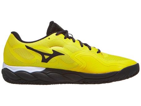 Mizuno Wave Enforce Court Clay\Yellow/Black Men Shoe